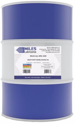 Miles Lubricants Heavy Duty Motor Oil 40W (55 Gal. Drum)