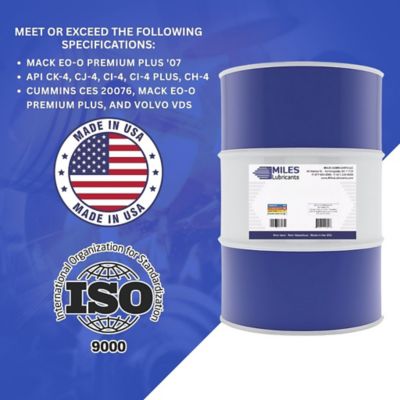 Image showing  HEAVY DUTY FULL SYNTHETIC MOTOR OIL 15W40 (55 GAL. DRUM)