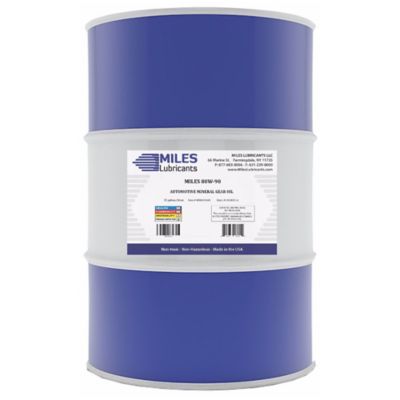 Miles Lubricants MILES 80w90 GEAR OIL (400 lb) DRUM