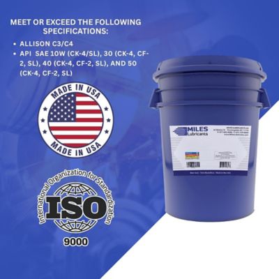 Image showing  MILES ALL SPEC 30W (5 GAL PAIL)