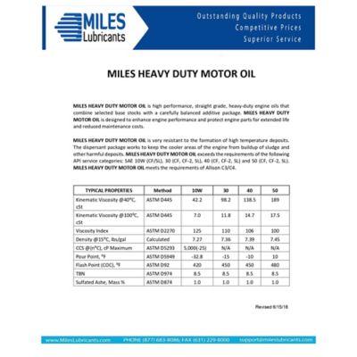 Image showing  MILES ALL SPEC 30W (5 GAL PAIL)