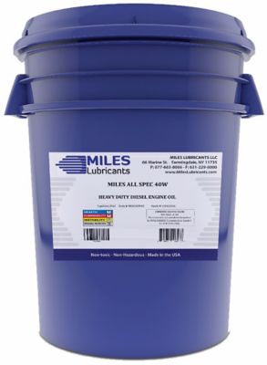 Miles Lubricants Miles All Spec 40W (5 Gal Pail)