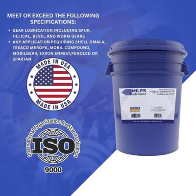 Image showing  MILES NIMBUS 460 (INDUSTIAL GEAR OIL)(35) PAIL