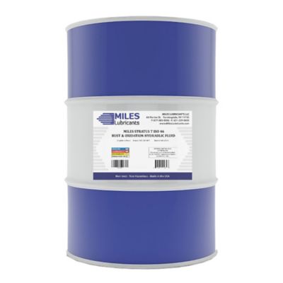 Miles Lubricants STRATUS - T - 46 (RUST & OXIDATION HYDRAULIC FLUID)(55 Gal. Drum)