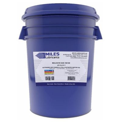 Miles Lubricants MILESYN SXR 5W30 SN Plus/GF-6 (5 GAL. PAIL)