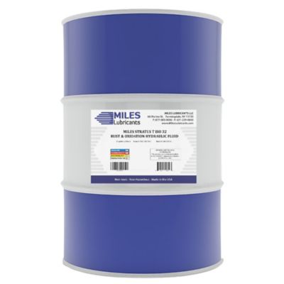 Miles Lubricants STRATUS - T - 32 (RUST & OXIDATION HYDRAULIC FLUID)(55 Gal. Drum)