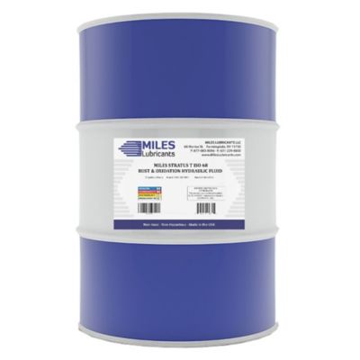 Miles Lubricants STRATUS - T - 68 (RUST & OXIDATION HYDRAULIC FLUID)(55 Gal. Drum)