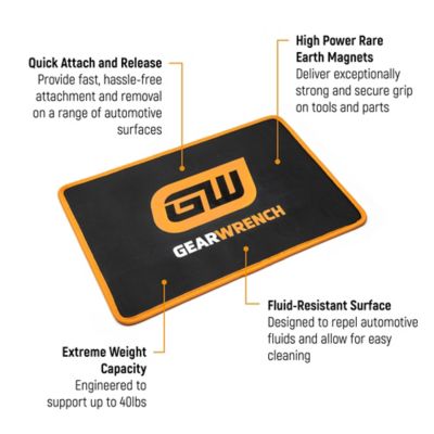Image showing  18 in. x 12 in. High Strength Magnetic Tool Mat