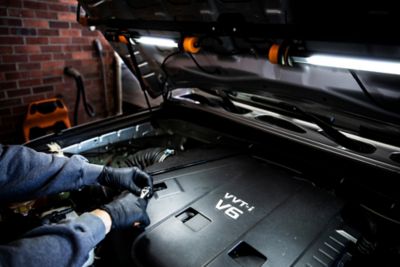 Image showing  1000 Lumen Foldable Under Hood Light