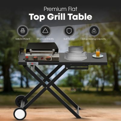 Image showing  Collapsible Grill Table Cart