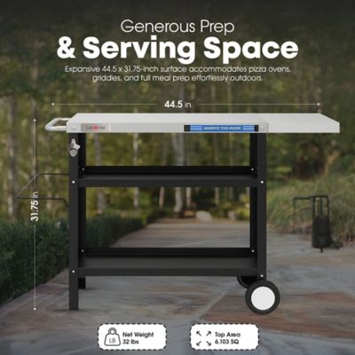 Image showing  Stainless Steel Grill Cart