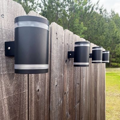 Image showing  LED Solar Light- 4-pk- Black