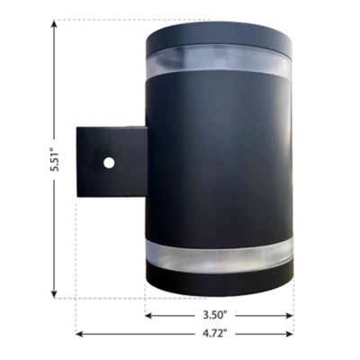 Image showing  LED Solar Light- 4-pk- Black