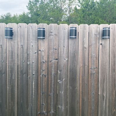 Image showing 5 th Garden Craft LED Solar Light- 4-pk- Black