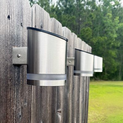 Image showing  LED Solar Light- 4-pk- SS