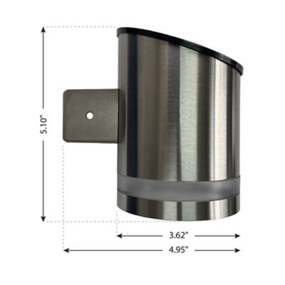 Image showing  LED Solar Light- 4-pk- SS