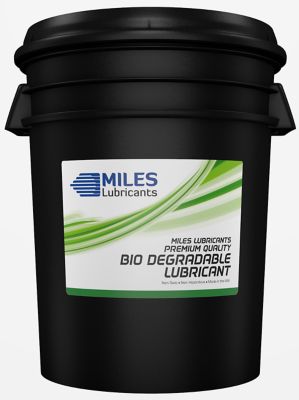 Miles Lubricants Miles Estech Gas Comp 68 Gas Air Compressor Fluid Biodegradable Ester Based 5 Gallon Pail