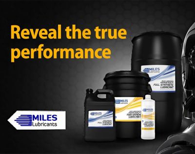 Image showing 5 th Miles Lubricants Miles FG Comp Oil 46 Rotary Compressor Fluid Food Grade Synthetic 5 Gallon Pail
