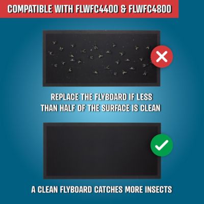 Image showing  Adhesive Fly Board - 7 .5x15.5 In, 12 Pack
