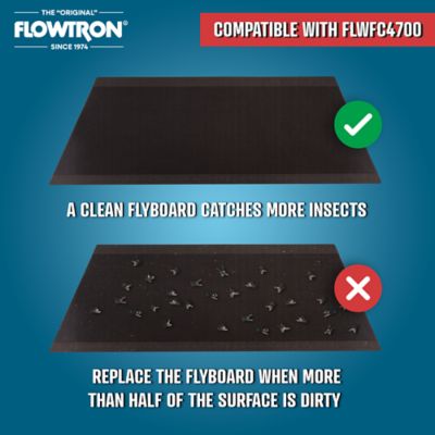 Image showing  Adhesive Fly Board - 4.5x18 In, 12 Pack