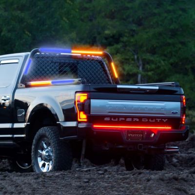 Image showing  Work Blade Amber / Blue with 64 Strobe Patterns and White Over-Ride, 93010-18