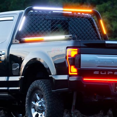 Image showing  Work Blade Amber / White with 64 Strobe Patterns and White Over-Ride, 93009-12