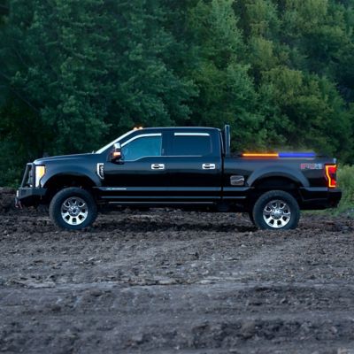 Image showing  Work Blade Amber / Blue with 64 Strobe Patterns and White Over-Ride, 93010-48