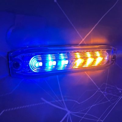 Image showing  4 in. Lighthead Stinger (Amber Blue White), 950104