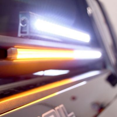 Image showing  Work Blade Amber / Blue with 64 Strobe Patterns and White Over-Ride, 93010-60