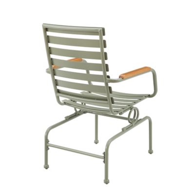 Image showing 1 th Red Shed Riverside Outdoor Metal Coil Spring Chair, Green