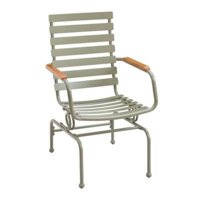 Image showing 3 th Red Shed Riverside Outdoor Metal Coil Spring Chair, Green