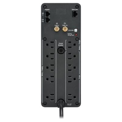 Image showing  Back-UPS Pro 10-Outlet/2-USB 1,500-Volt-Ampere Battery Back-Up and Surge Protector