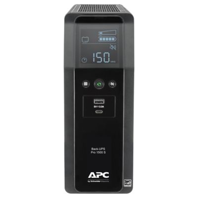 Image showing  Back-UPS Pro 10-Outlet/2-USB 1,500-Volt-Ampere Battery Back-Up and Surge Protector