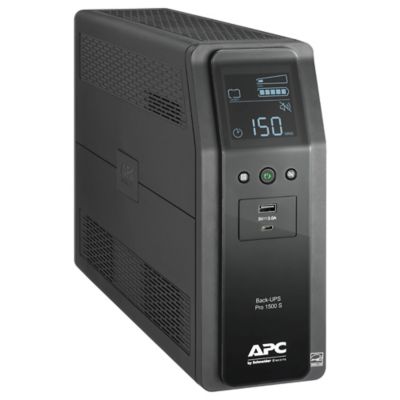 Image showing  Back-UPS Pro 10-Outlet/2-USB 1,500-Volt-Ampere Battery Back-Up and Surge Protector