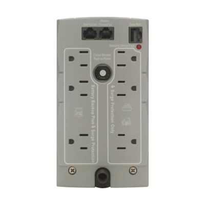 Image showing  210-Watt Back-UPS Tower with 6 Outlets, CS 350