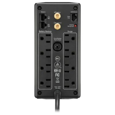 Image showing  Back-UPS Pro 510-Watt 8-Outlet Compact Battery Back-Up and Surge Protector