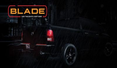 Image showing  18 in. x 2 (Pair) Blade LED Light Bars designed for 2019+ RAM 1500 and Jeep Wrangler JK/JL, 92009-18