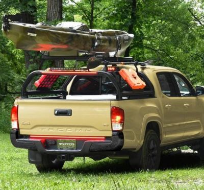 Image showing  48 in. RED Blade LED Light Bar for Ford Trucks with Blis and Trailer detection, 92010-48