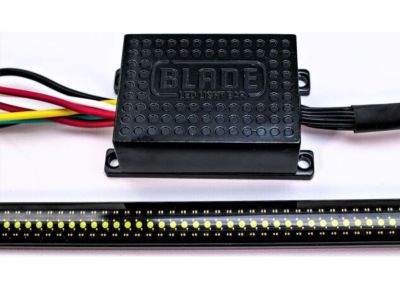 Image showing 6 th Putco 60 in. RED Blade LED Light Bar for Ford Trucks with Blis and Trailer detection, 92010-60