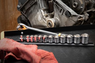 Image showing  13 pc. 3/8 in. Drive 6 Point Standard SAE Socket Set