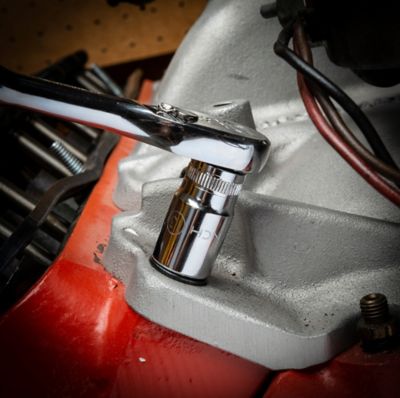 Image showing  27 pc. 1/4 in. and 3/8 in. Drive 6 Point Mid Length Metric Socket Set