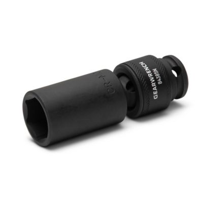 Image showing  10 pc. 3/8 in. Drive 6 Point Deep Universal Impact Metric Socket Set