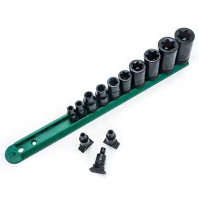 Image showing  13 pc. 1/4 in., 3/8 in. and 1/2 in. Drive External Torx Socket Set