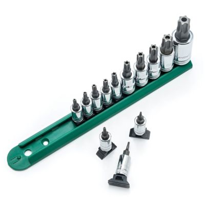 Image showing  13 pc. 1/4 in., 3/8 in. and 1/2 in. Drive Tamper Proof Torx Bit Socket Set