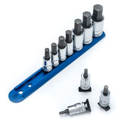Image showing  10 pc. 3/8 in. and 1/2 in. Drive Hex Bit Metric Socket Set