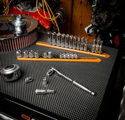 Image showing  28 pc. 3/8 in. Drive 6 Point Metric Standard and Deep Socket Set