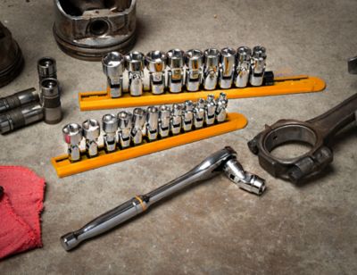 Image showing  22 pc. 1/4 in. and 3/8 in. Drive 6 Point Metric Flex Socket Set