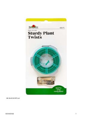 Burpee 100 in. Sturdy Plant Twist Tie