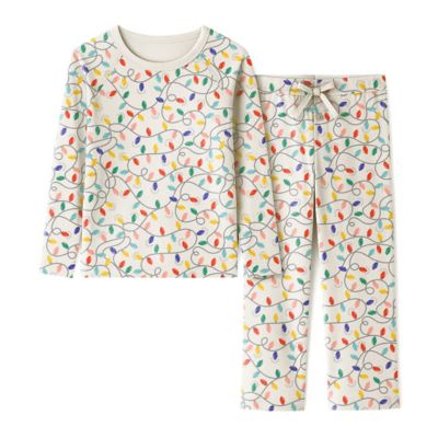 Goodie Two Sleeves Youth Holiday Lights Sleep Set Pajamas