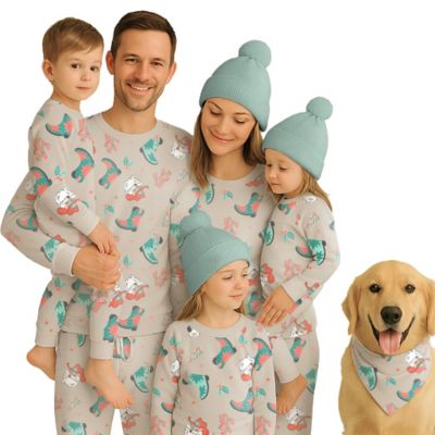 Image showing  Youth Onesie Holiday Cowboy Sleeper Pajamas